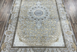 Ковер ISFAHAN SILK 29044A SILVER/SILVER прямой