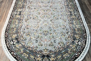 Ковер ISFAHAN SILK 29032A GOLD-GOLD овал