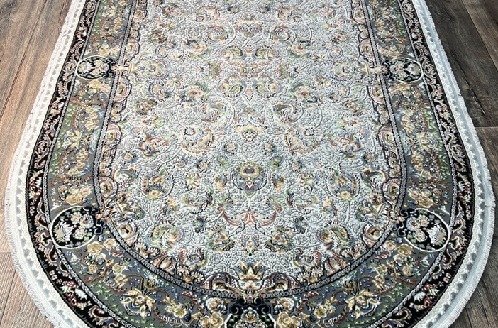 Ковер ISFAHAN SILK 29032A GOLD-GOLD овал