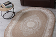 Ковер ARMINA 04076A, OVAL, BROWN/BROWN