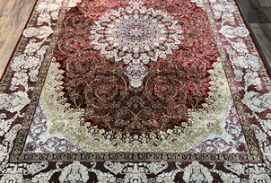 Ковер ISFAHAN SILK 29044B RED/RED прямой