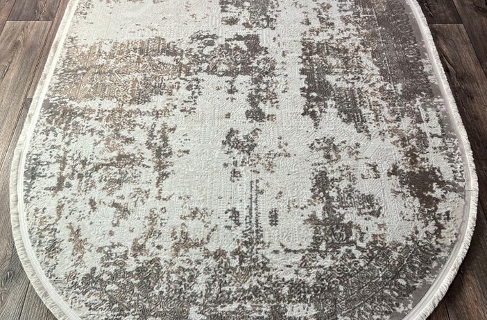 Ковер DECO 27087A GREY-GREY овал