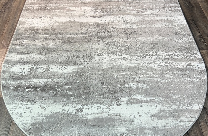 Ковер VELVET 25069A GREY/L.GREY овал
