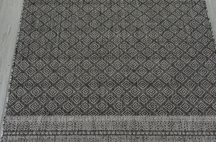 Ковер циновка KAIR S154 DARK GRAY Прям