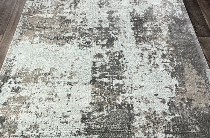 Ковер DECO 27087A GREY-GREY прямой